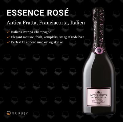2014 Essence Rosé, Antica Fratta, Franciacorta, Italien